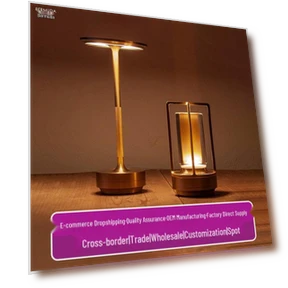 Настольная светодиодная лампа с сенсорным управлением и USB-зарядкой — Настольные лампы, HomeHarmony