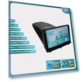 Интеллектуальная автомагнитола с CarPlay и Android 12 — Автомобильные навигаторы, Hizpo