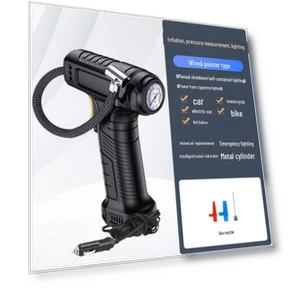 Портативный беспроводной автомобильный воздушный насос — Насосы и аксессуары, AI Supermarket