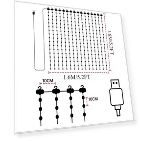 Умные светодиодные занавесные гирлянды — Гирлянды для дома, Mellow Home