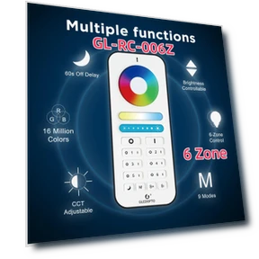 Умный контроллер для светодиодного освещения с RGB и CCT — Пульты дистанционного управления, GLEDOPTO