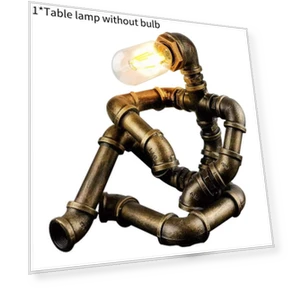 Настольная лампа в винтажном индустриальном стиле — Лампы, HauteHive