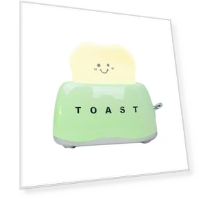 Винтажная лампа-тостер с сенсорным управлением — Оригинальные светильники, LuxeBead