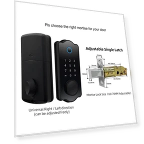 Умный дверной замок с автозапиранием и защитой от воды — Считыватели карт, mfySpace