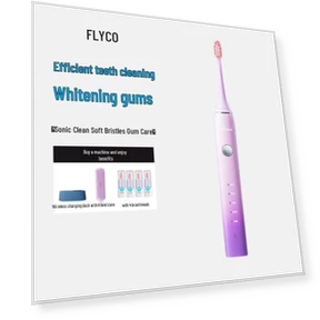 Умная электрическая зубная щетка для взрослых — Сменные насадки для зубных щеток, FLYCO