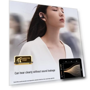 Наушники с костной проводимостью и искусственным интеллектом — Внутриканальные наушники, Saina