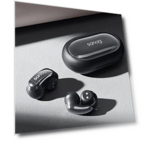 Наушники с открытым ухом и костной проводимостью — Гарнитуры, SANAG