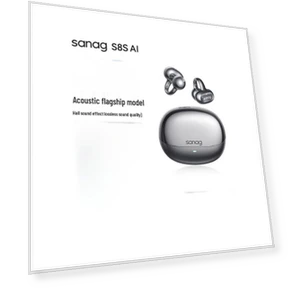 Наушники с открытым ухом и зажимом для уха — Внутриканальные наушники, SANAG