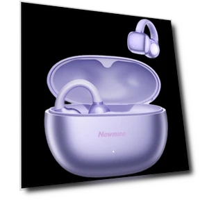 Умные наушники с открытым ухом и зажимом для спорта — Внутриканальные наушники, Newman