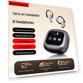 Беспроводные наушники с AI-переводчиком — Внутриканальные наушники, Newman