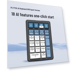 AI Трехрежимная механическая клавиатура — Клавиатуры, iFLYTEK