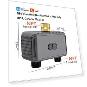 Умный таймер полива с автоматическим клапаном — Контроллеры, Tuya