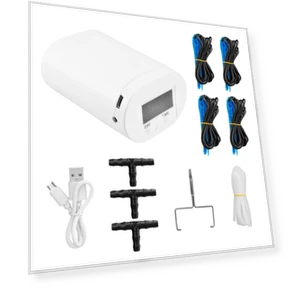 Автоматический контроллер насоса для полива с таймером и дождевателями — Контроллеры, Kings City