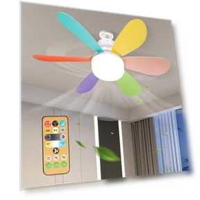 Светильник-вентилятор для потолка — Комплекты освещения для потолочных вентиляторов, Intelligent Living Hall