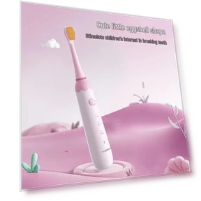 Детская звуковая электрическая зубная щетка с умным таймером — Электрические зубные щетки для детей, FLYCO