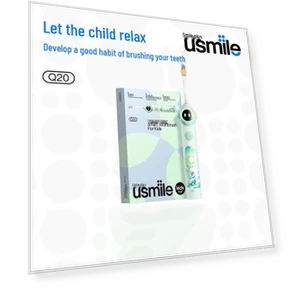 Детская умная звуковая электрическая зубная щетка — Электрические зубные щетки для детей, usmile