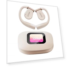 Наушники с открытым дизайном для спорта с искусственным интеллектом — Внутриканальные наушники, Cleer