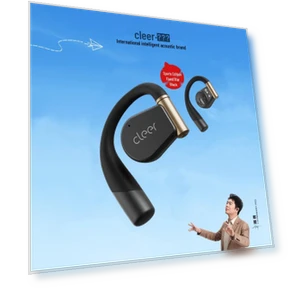 Открытые наушники для спорта — Внутриканальные наушники, Cleer