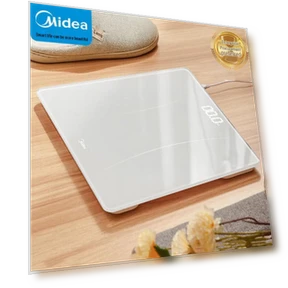 Умные весы для анализа состава тела с LED-дисплеем — Весы для контроля веса, Midea