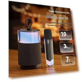 Умная караоке-колонка с микрофоном и сабвуфером — Караоке-плееры, Sakani