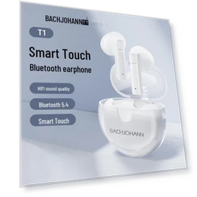 Умные беспроводные наушники с шумоподавлением — Внутриканальные наушники, Bach Johann