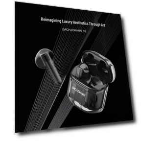 Умные беспроводные наушники с шумоподавлением — Внутриканальные наушники, Bach John