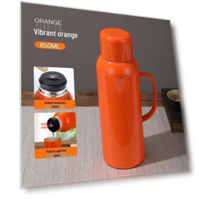 Умный уличный чайник из нержавеющей стали 316 с разделением чая и воды, 850 мл — Чайники и чайные машины, Shengjia