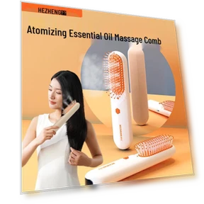 Умная расческа с распылением эфирных масел для кожи головы — Расчески, Hezheng