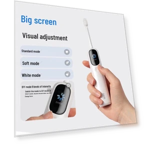 Умная электрическая зубная щетка с TFT дисплеем — Звуковые зубные щетки, BAIR