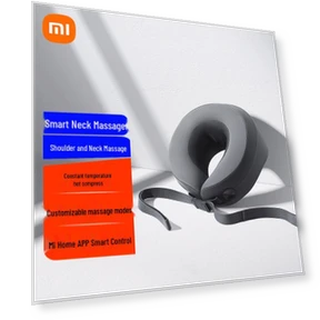 Умная подушка-массажер U-образной формы для шеи — Массажеры для спины, Xiaomi
