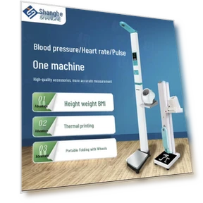 Умные весы с измерением роста, веса и артериального давления — Цифровые весы, SHANGHE