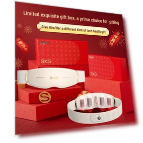 Умный массажный пояс для талии с функцией горячего компресса (подарочное издание) — Бандажи для спины, SKG