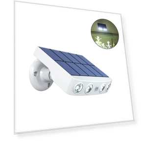 Мощная солнечная светодиодная лампа для улицы с датчиком движения — Прожекторы и охранное освещение, Artesano Home