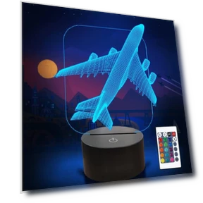 Светодиодный ночник с 3D-эффектом — Ночники, TrailPeak