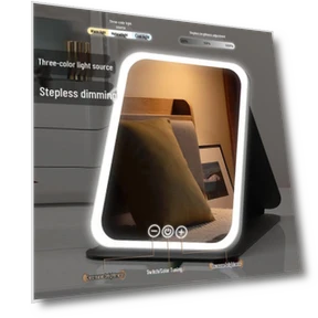 Умное регулируемое светодиодное настольное зеркало для макияжа — Ручные, JDST online