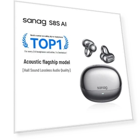 Беспроводные спортивные наушники с функцией перевода — Внутриканальные наушники, SANAG