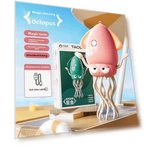 Электрическая танцующая игрушка со светодиодной подсветкой — Электронные обучающие игрушки, CanvasHue