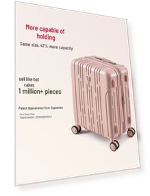 Умный ручной чемодан с расширяемой функцией — Чемоданы, OIWAS