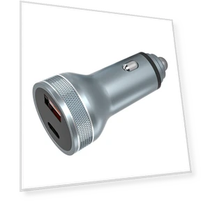 Автомобильное зарядное устройство с быстрой зарядкой и интеллектуальным контролем температуры — Зарядные устройства, Koogeelife