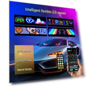 Гибкая светодиодная наклейка на автомобиль с Bluetooth — LED ленты, Chose One