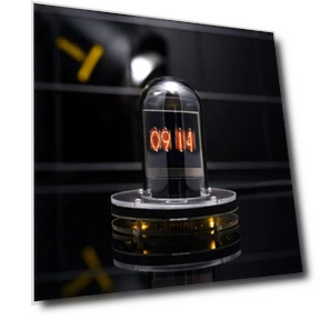 Будильник с никси-трубками и отслеживанием цены биткоина — Будильники и часы, Darling Home