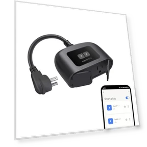 Умная розетка для улицы с двумя независимыми выходами — Вилки, EIGHTREE