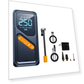 Воздушный компрессор с сенсорным управлением — Портативные компрессоры, Turtledove