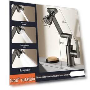 Роботизированный кран с поворотным механизмом — Сенсорные смесители для кухни, JDST online