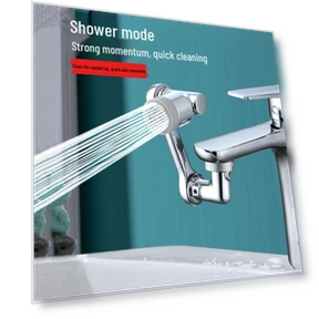 Аэратор-удлинитель для смесителя с вращающейся роботизированной рукой на 1080° — Аэраторы, JDST online