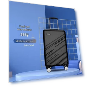 Умный кожаный ручной чемодан — Чемоданы, Diplomat