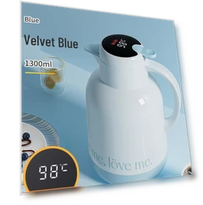 Смарт-термос с цифровым дисплеем и стеклянной колбой — Термосы, JEKO&JEKO