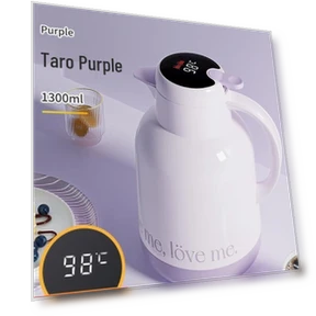 Умный термос с цифровым дисплеем и стеклянной колбой — Термосы, JEKO&JEKO