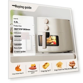 Умная многофункциональная аэрофритюрница — Фритюрницы с горячим воздухом, Midea