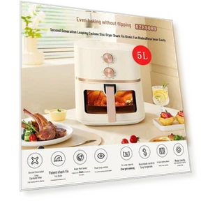 Умная визуальная фритюрница без масла — Фритюрницы с горячим воздухом, Midea